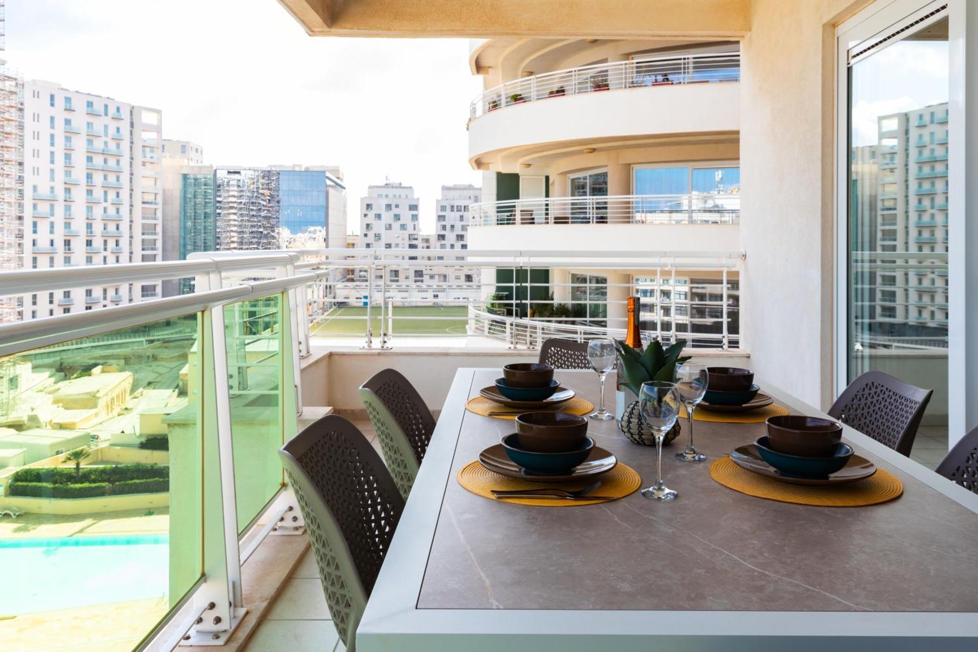Luxury Seafront 3Br With Pool By Arcobnb 슬리에마 외부 사진